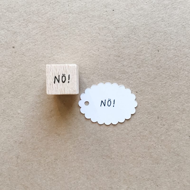 Stempel "Nö!"