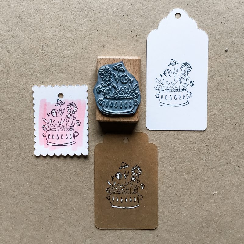 Stempel "Blümchenschale"