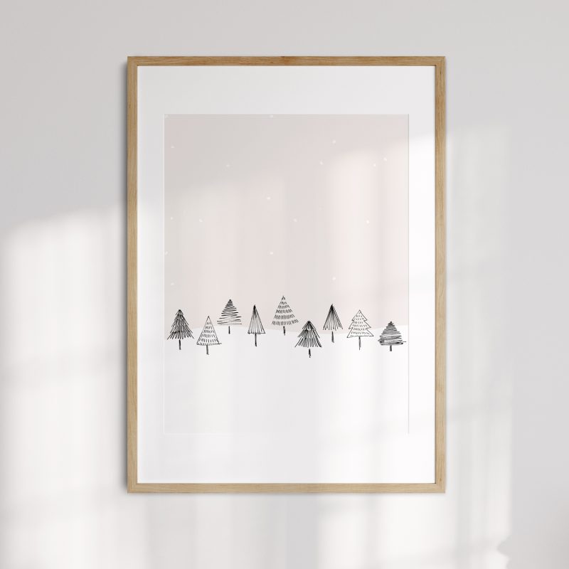 Digitaler Kunstdruck "Oh Tannenbaum"