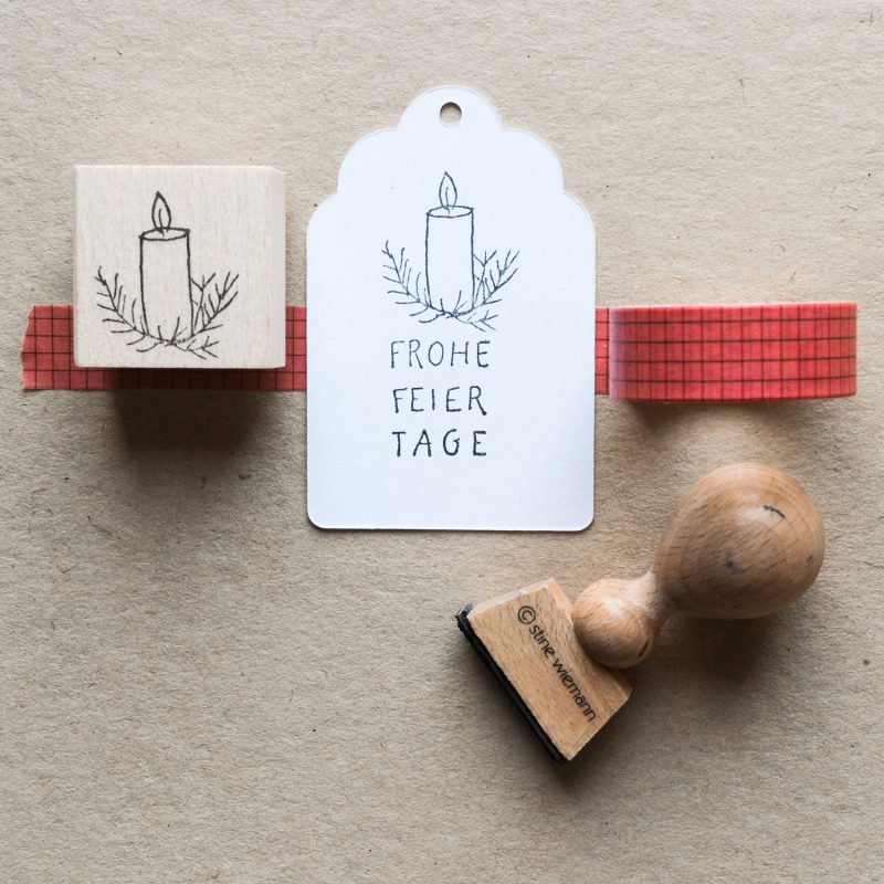 Stempel "Adventskerze"