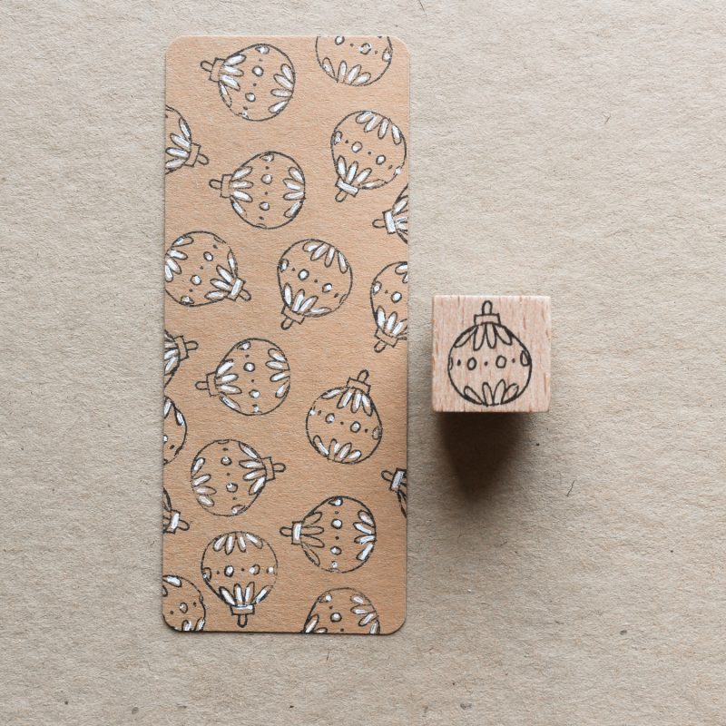 Stempel "Baumschmuck 02"