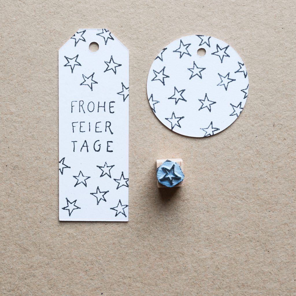 Mini Stempel "Stern"
